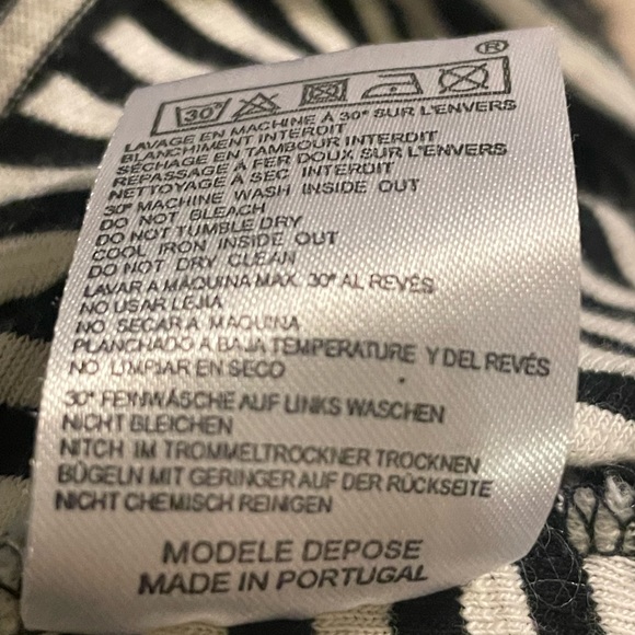 Maje striped fringe top - Picture 7 of 9